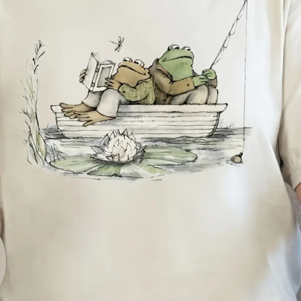 Frog And Toad Graphic T-Shirt